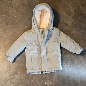 New No Tag Unworn Cat & Jacket 2023 Target TODDLER Pale Green Winter Coat 12 mos